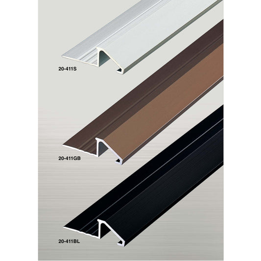 現場入不可 床見切 アルミ ディバイドエッジ 11.3×40-2000mm 20-411 メーカー直送 納期2~5営業日後発送(メーカー欠品の場合2週間) 床見切り材 タイルカーペット・カーペット見切り