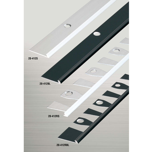 現場入不可 床見切 アルミ パスタライン 3.3×22-2000mm 20-412 メーカー直送 納期2~5営業日後発送(メーカー欠品の場合2週間) 床見切り材