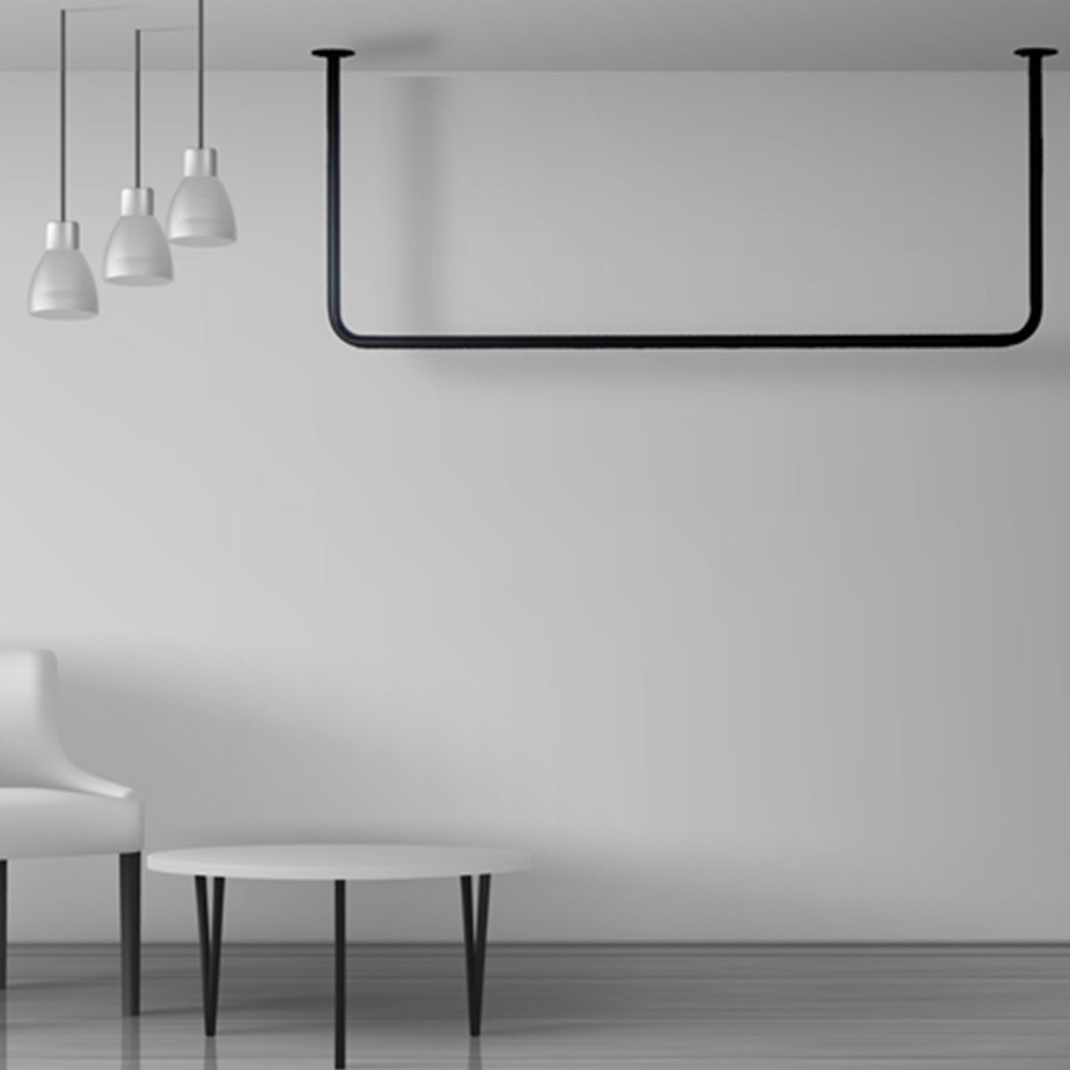 シンプルな形状でどのお部屋でもマッチします。