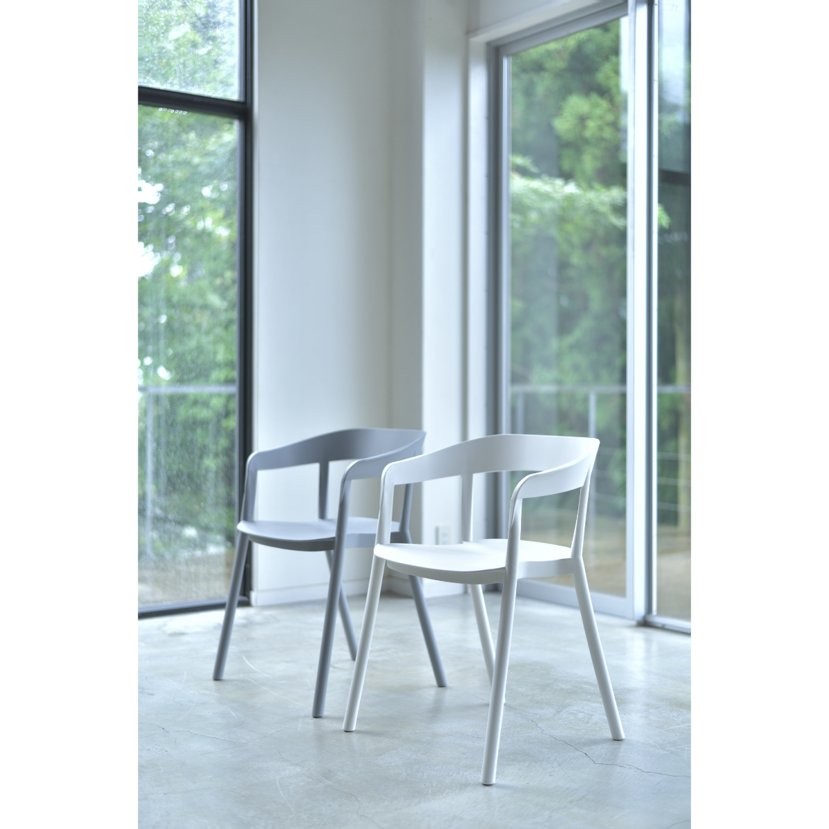 アームチェア AZM-19GY