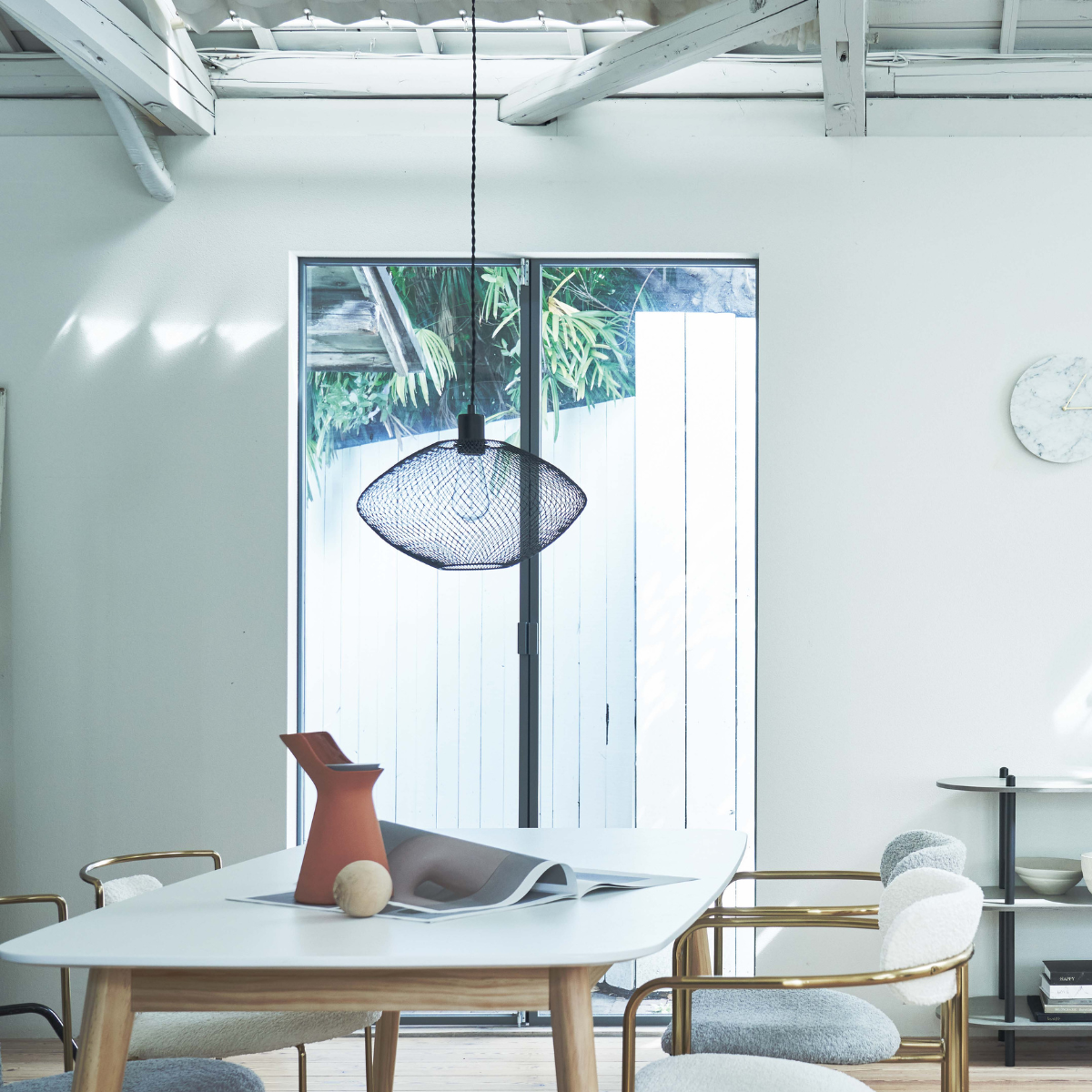 ペンダントライト スチール AZM-25BK