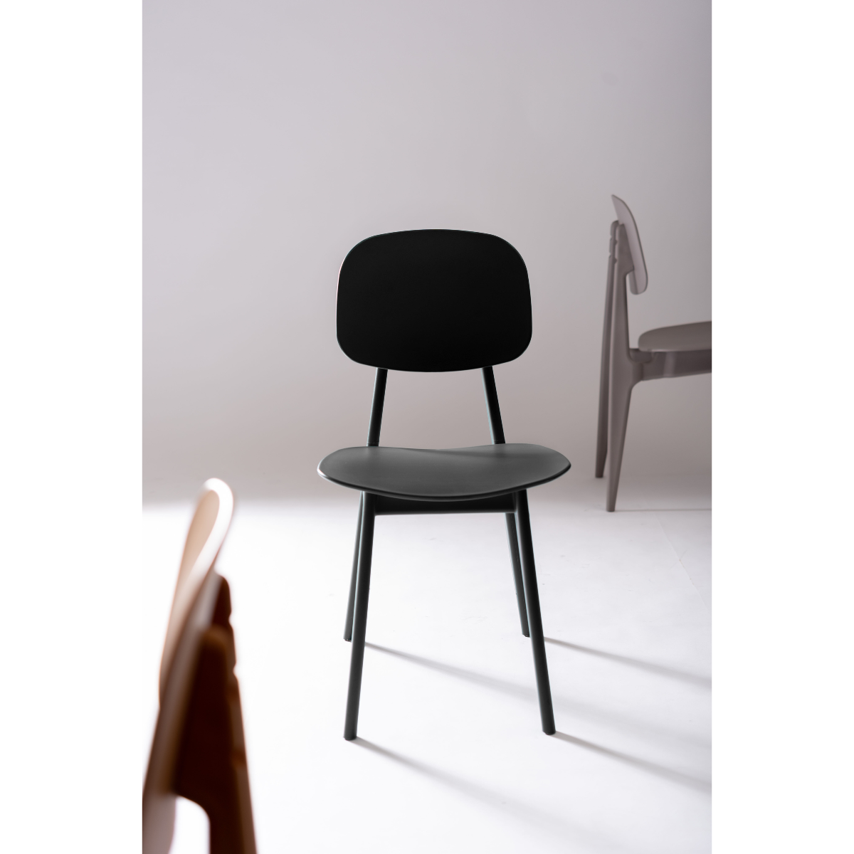 シンプルチェア AZM-29BK