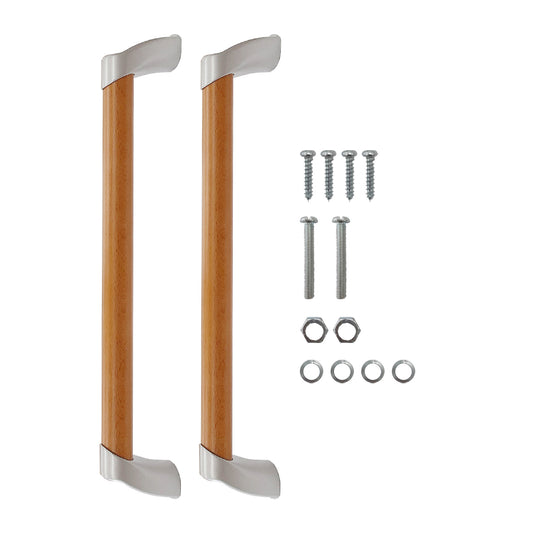 木製ドアハンドル ミディアムオーク