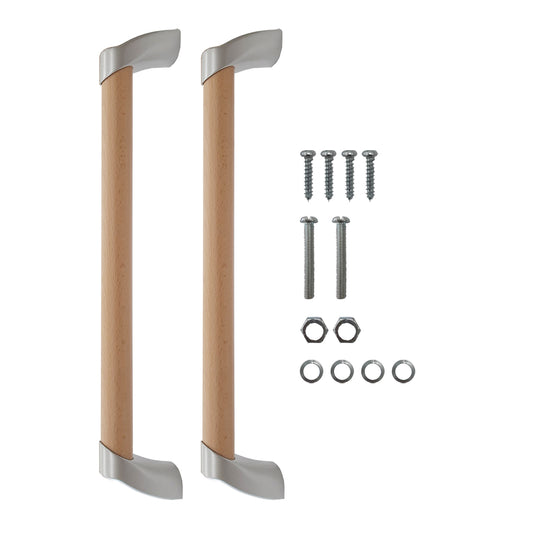 木製ドアハンドル ライトオーク