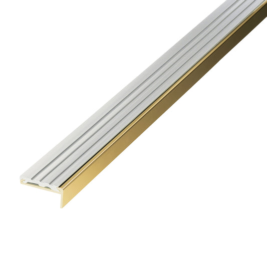 現場入不可 ノンスリップ 17×35mm アシステップ タイルカーペット・カーペット用 メーカー直送 納期10営業日後発送(メーカー欠品の場合3週間) 1本単位販売