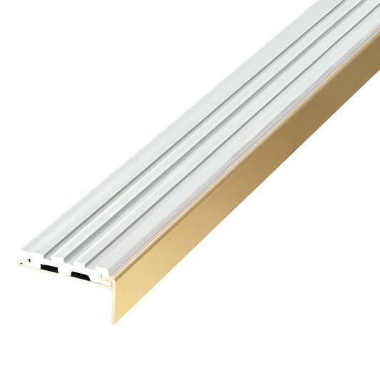 現場入不可 ノンスリップ 25×50mm アシステップ 塩ビタイル・長尺シート用 メーカー直送 納期10営業日後発送(メーカー欠品の場合3週間) 1本単位販売