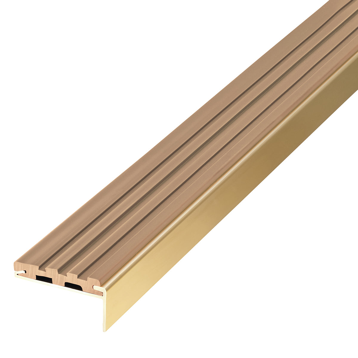 現場入不可 ノンスリップ 25×50mm アシステップ 塩ビタイル・長尺シート用 メーカー直送 納期10営業日後発送(メーカー欠品の場合3週間) 1本単位販売