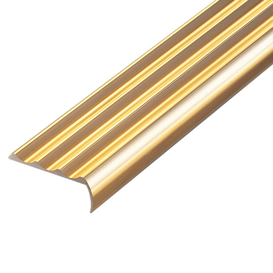 現場入不可 真鍮製 ノンスリップ 14×38mm アシステップ 塩ビタイル・長尺シート用 メーカー直送 納期10営業日後発送(メーカー欠品の場合3週間) 1本単位販売