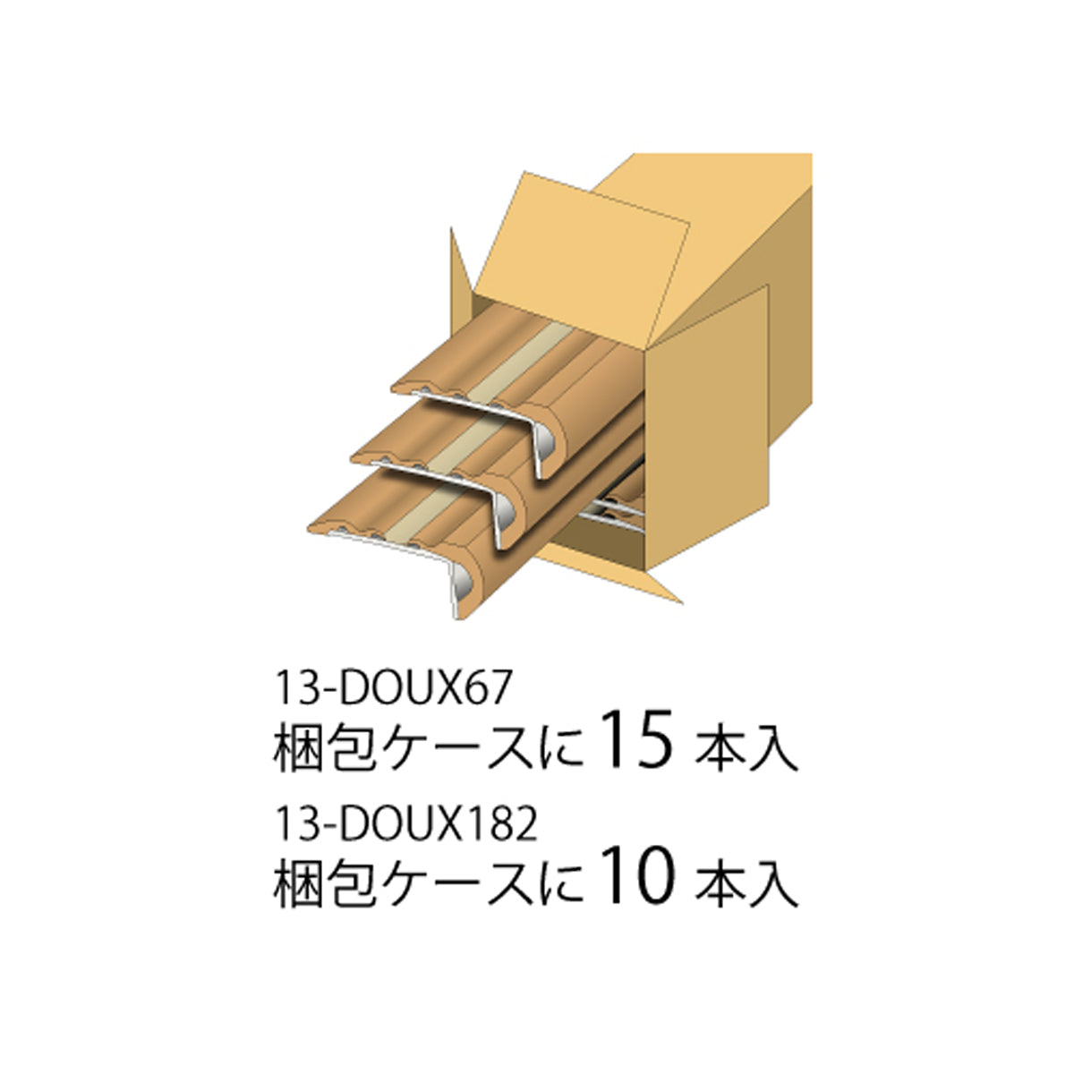 現場入不可 ノンスリップ 17×40×1820mm 1ケース10本入 ドゥ―テップ 住宅・素足用 メーカー直送 納期4〜7営業日後発送(メーカー欠品の場合2週間)