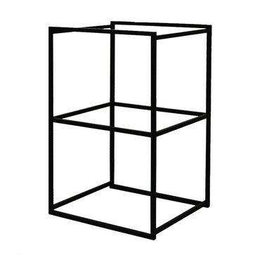 アイアン フレームパーツ WAKUWAKU ブラック 42×64×32cm – ENOMI