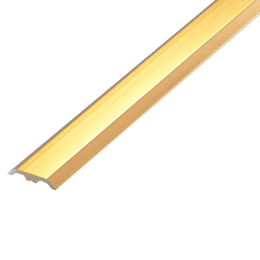 現場入不可 床見切 真鍮 【穴無し】 3×20-2000mm ハの字押え メーカー直送 納期4〜7営業日後発送(メーカー欠品の場合2週間) 床見切り材 ゴールド 真ちゅう