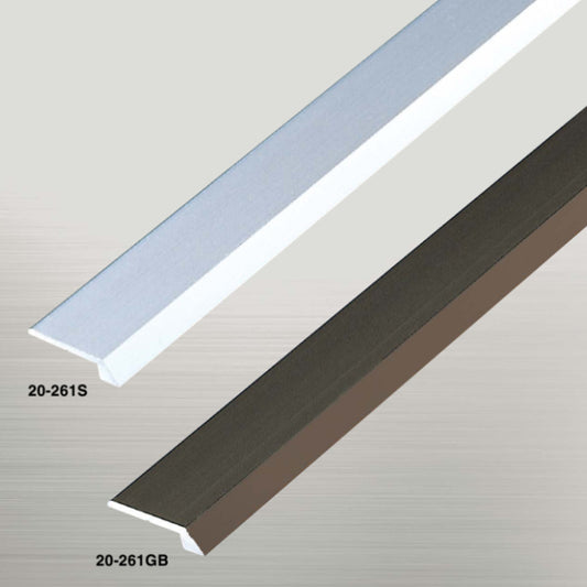 現場入不可 床見切 アルミ 4.0×19-2000mm ヘの字押え メーカー直送 納期2～5営業日後発送(メーカー欠品の場合2週間) 床見切り材