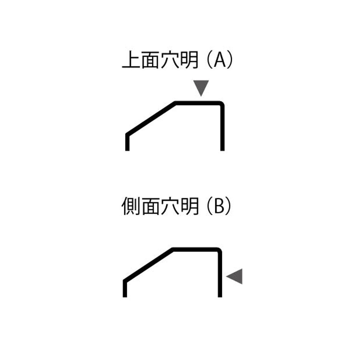 現場入不可 床見切 ステンレス 【上面穴有り】 チャンネル見切り 20×40-2000mm メーカー直送 納期4〜7営業日後発送(メーカー欠品の場合2週間) 床見切り材