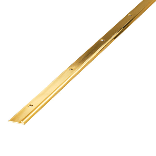 現場入不可 床見切 真鍮 【穴有り】 4.8×23-2000mm パスタライン 20-413BS メーカー直送 納期10営業日後発送(メーカー欠品の場合3週間) 床見切り材 ゴールド 真ちゅう