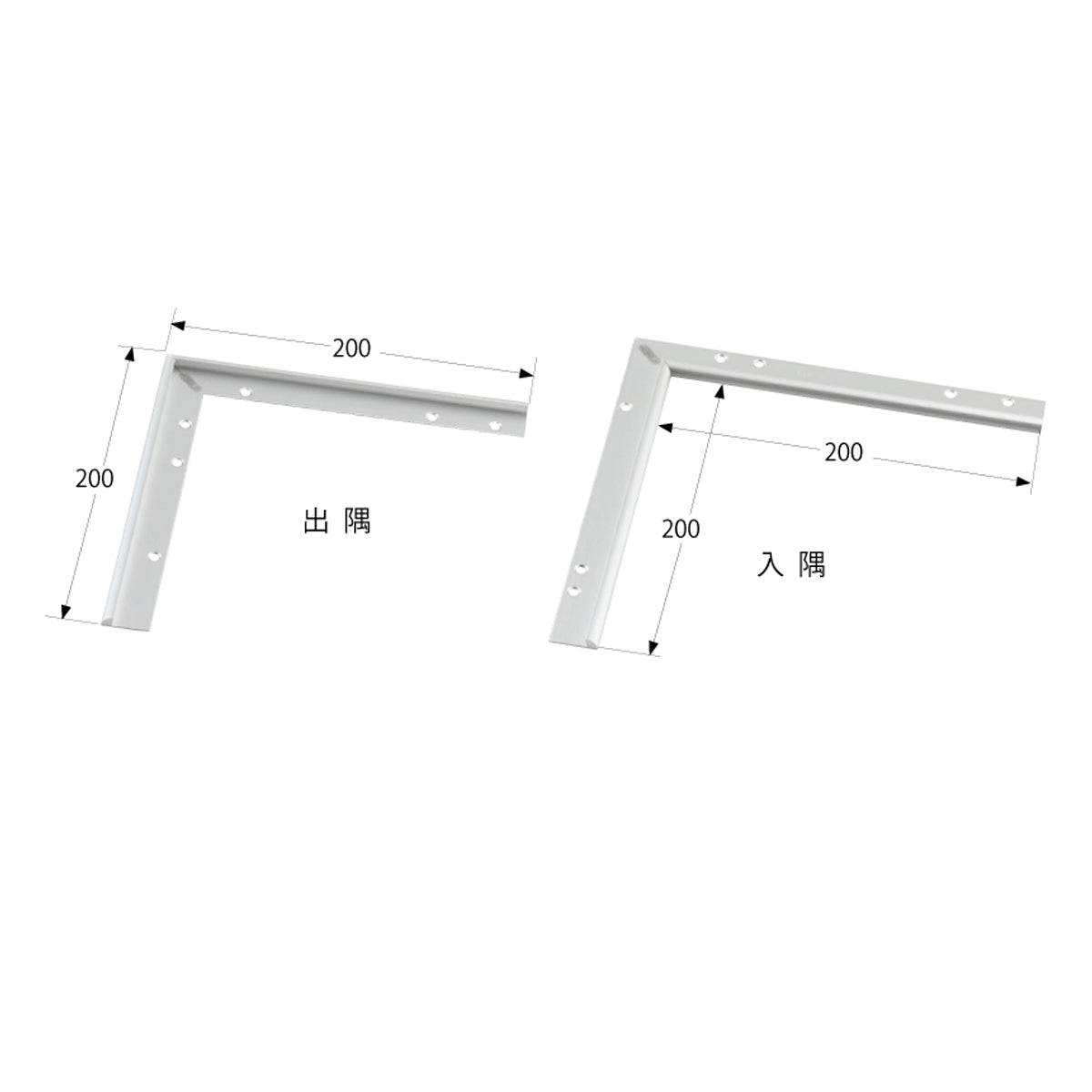 現場入不可 床見切 パスタライン アルミ 出隅/入隅【品番20-414専用】 メーカー直送 納期2～5営業日後発送(メーカー欠品の場合2週間) 床見切り材