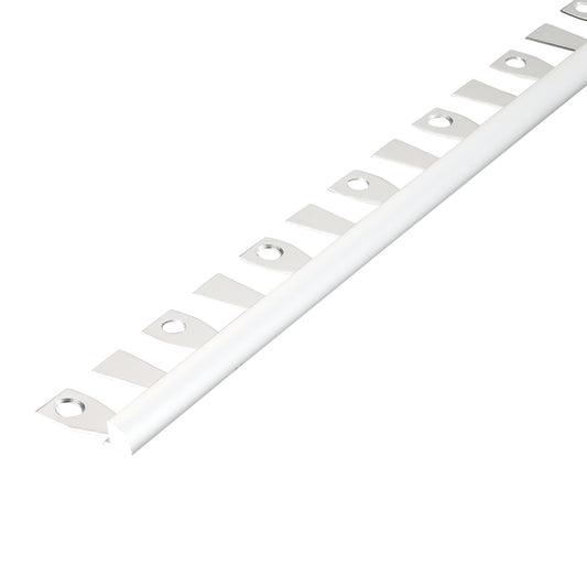 現場入不可 床見切 アルミ パスタライン 6.5×25-2000mm 20-414R アール用切込み加工品 メーカー直送 納期2～5営業日後発送(メーカー欠品の場合2週間) 床見切り材