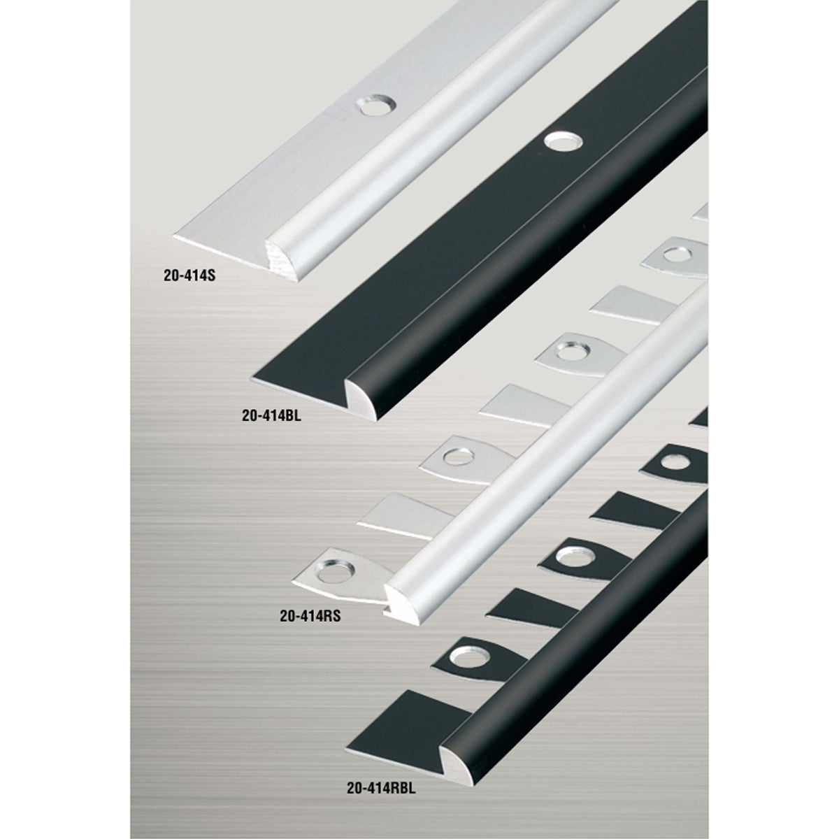 現場入不可 床見切 アルミ パスタライン 6.5×25-2000mm 20-414 メーカー直送 納期2～5営業日後発送(メーカー欠品の場合2週間) 床見切り材