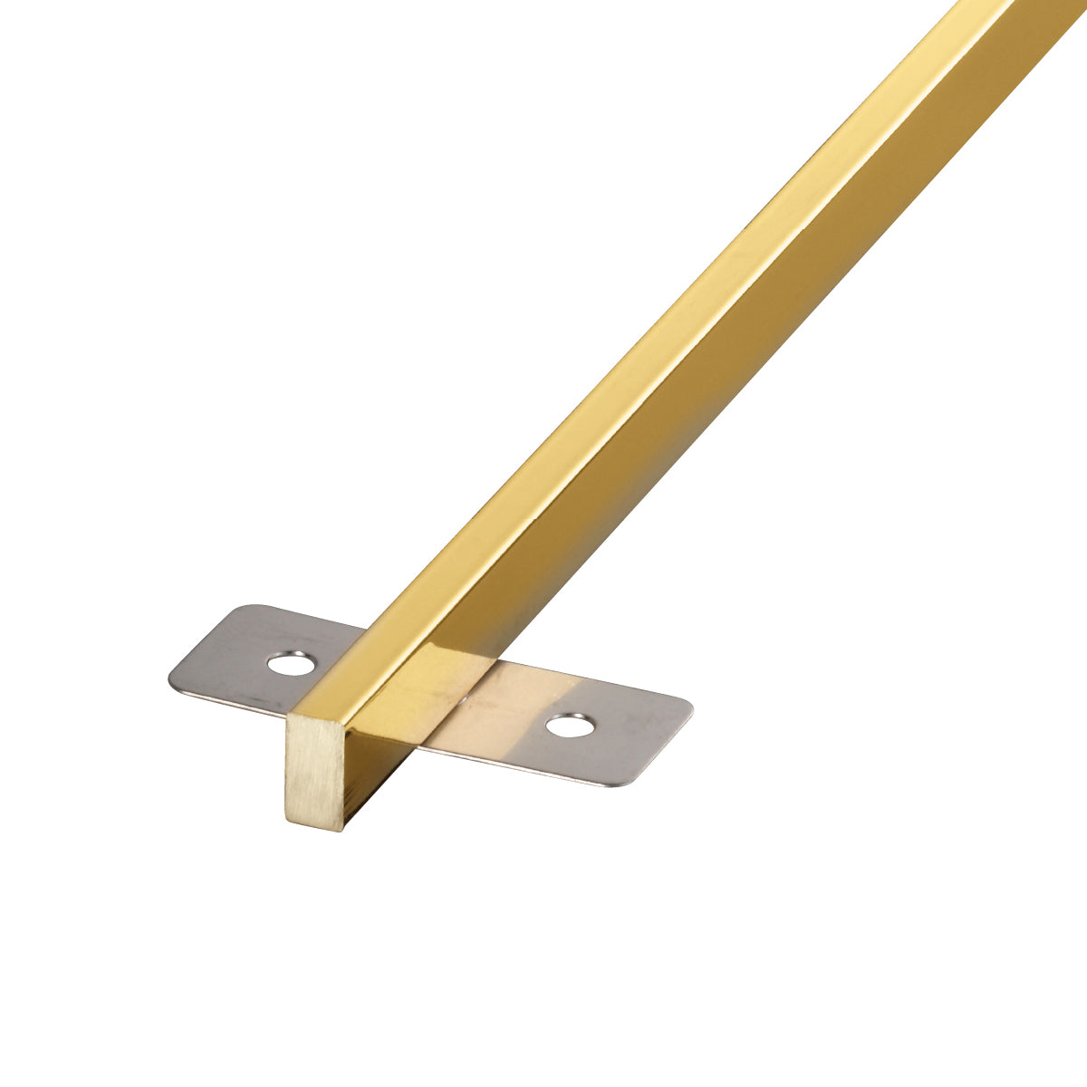 現場入不可 床見切 真鍮 フラットバー 12×6-2000mm 両面板付き加工 納期10営業日後発送(メーカー欠品の場合3週間)