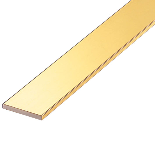 現場入不可 床見切 真鍮 【穴無し】 フラットバー 3×25-2000mm メーカー直送 納期10営業日後発送(メーカー欠品の場合3週間)  床見切り材 真ちゅう