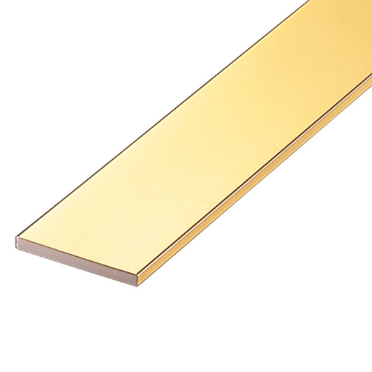 現場入不可 床見切 真鍮 【穴無し】 フラットバー 3×30-2000mm メーカー直送 納期10営業日後発送(メーカー欠品の場合3週間)  床見切り材 真ちゅう
