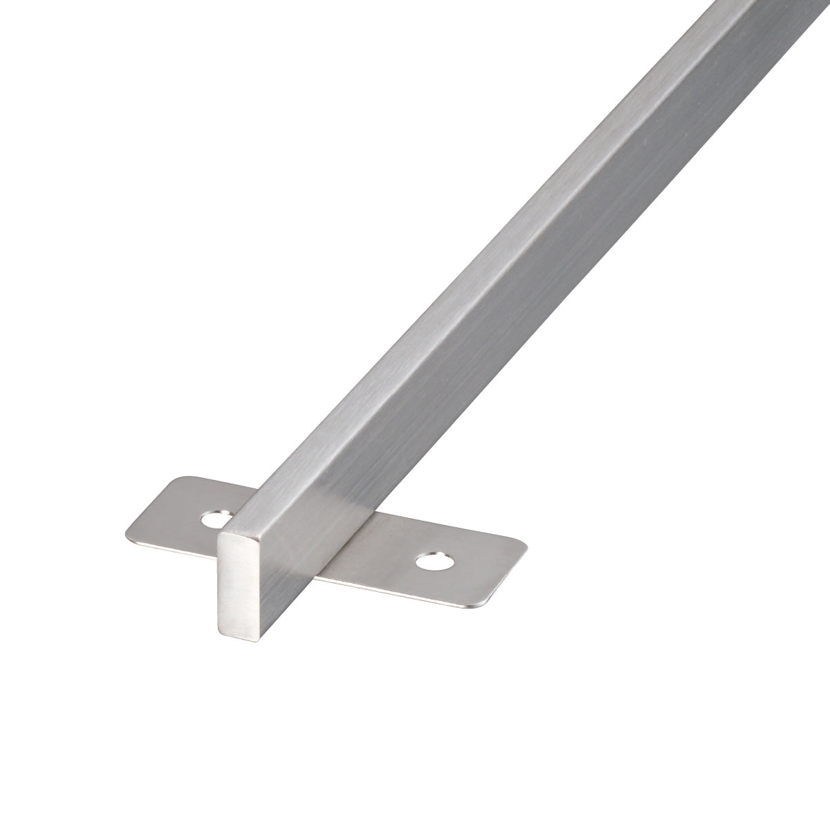 現場入不可 床見切 ステンレス フラットバー 15×6-2000mm 両面板付き加工 納期10営業日後発送(メーカー欠品の場合3週間)