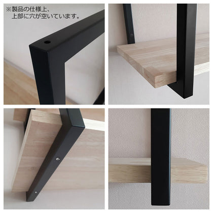 スクエア棚受け 角パイプタイプ 3口 – ENOMI
