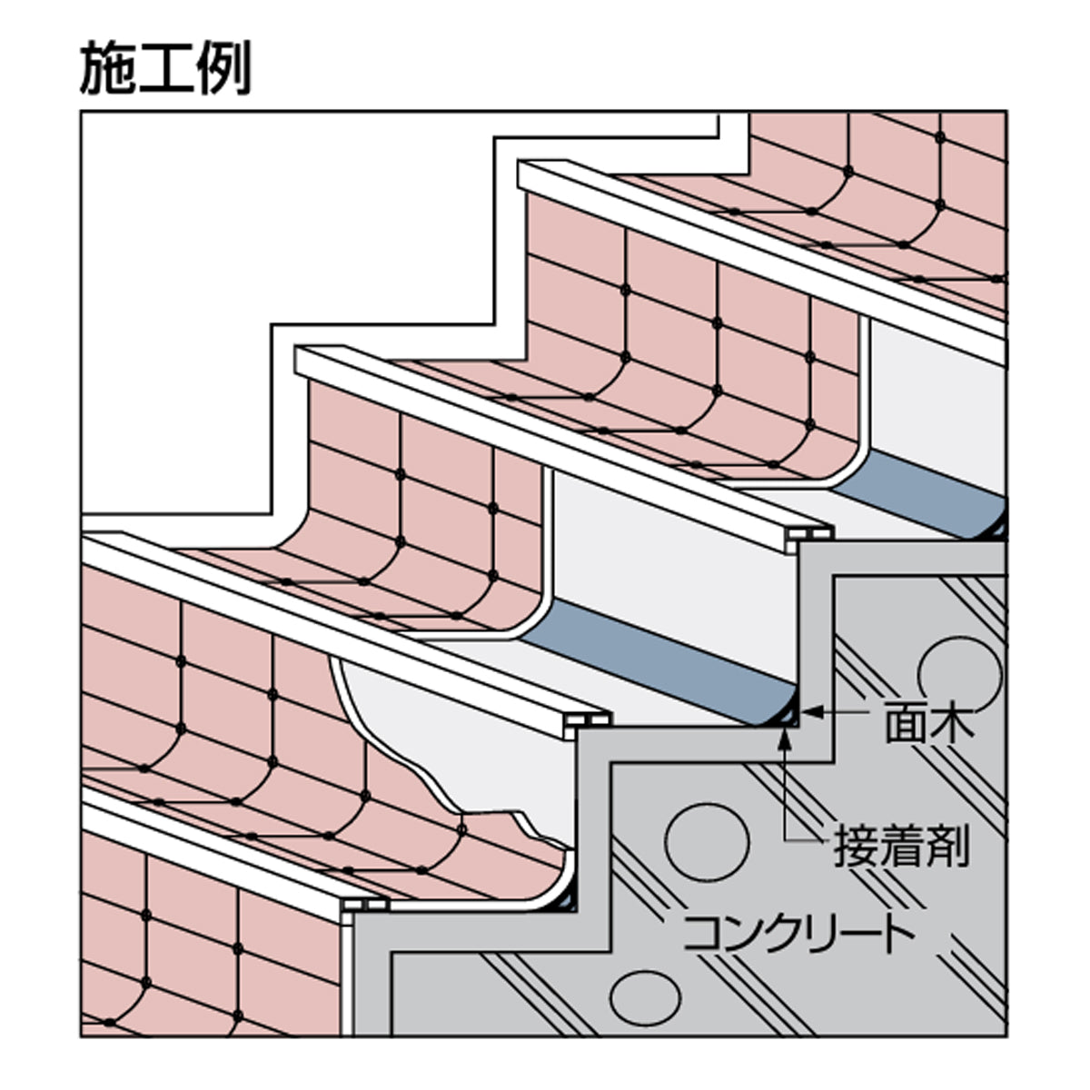 現場入不可 面木 2000mm 1本単位販売 メーカー直送 納期2～5営業日後発送(メーカー欠品の場合2週間) 床見切り材