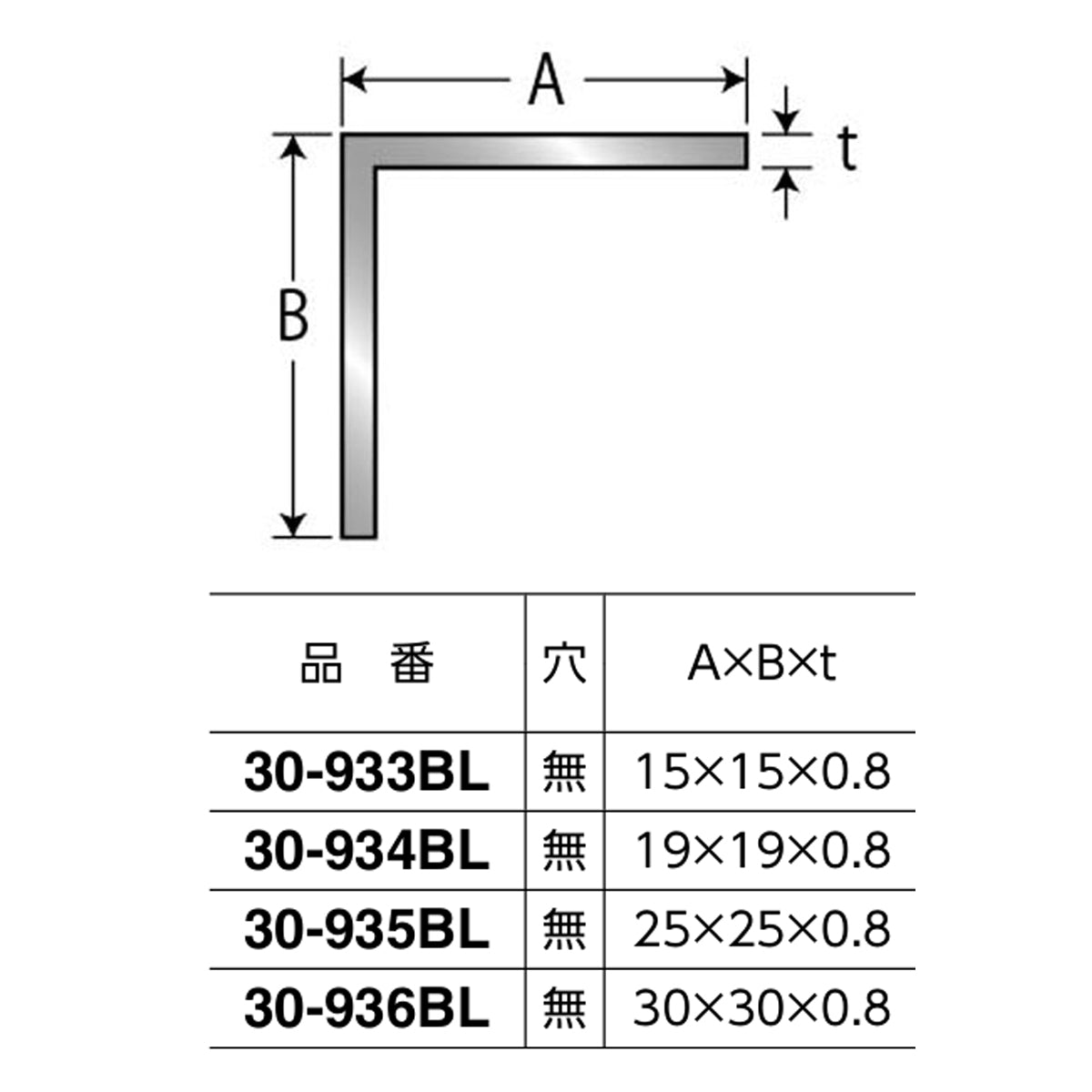 現場入不可 床見切 アルミ アングル ブラック 1820mm メーカー直送 納期2～5営業日後発送(メーカー欠品の場合3週間) 床見切り材