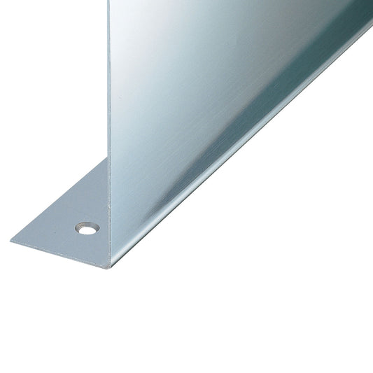 現場入不可 床見切 ステンレス OAフロア金物 【穴有り】 95×38-2000mm メーカー直送 納期4〜7営業日後発送(メーカー欠品の場合2週間) 床見切り材