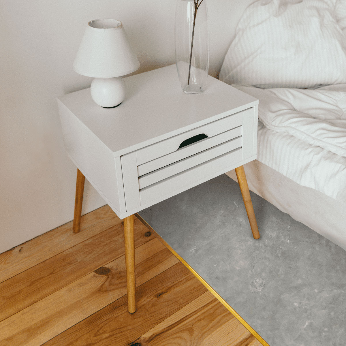 現場入不可 床見切 真鍮 フラットバー 15×6-2000 片面板付き加工 納期10営業日後発送(メーカー欠品の場合3週間)