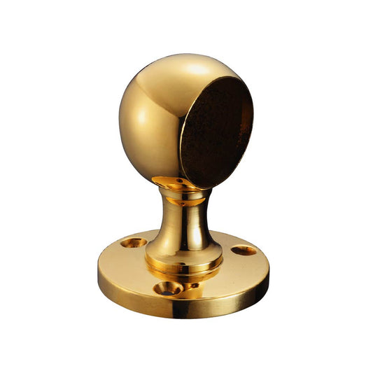 現場入不可 真ちゅうブラケット 片 パイプ外径φ9.5～50mm用 メーカー直送 納期4～7営業日後発送(メーカー欠品の場合2週間) 一個単位販売