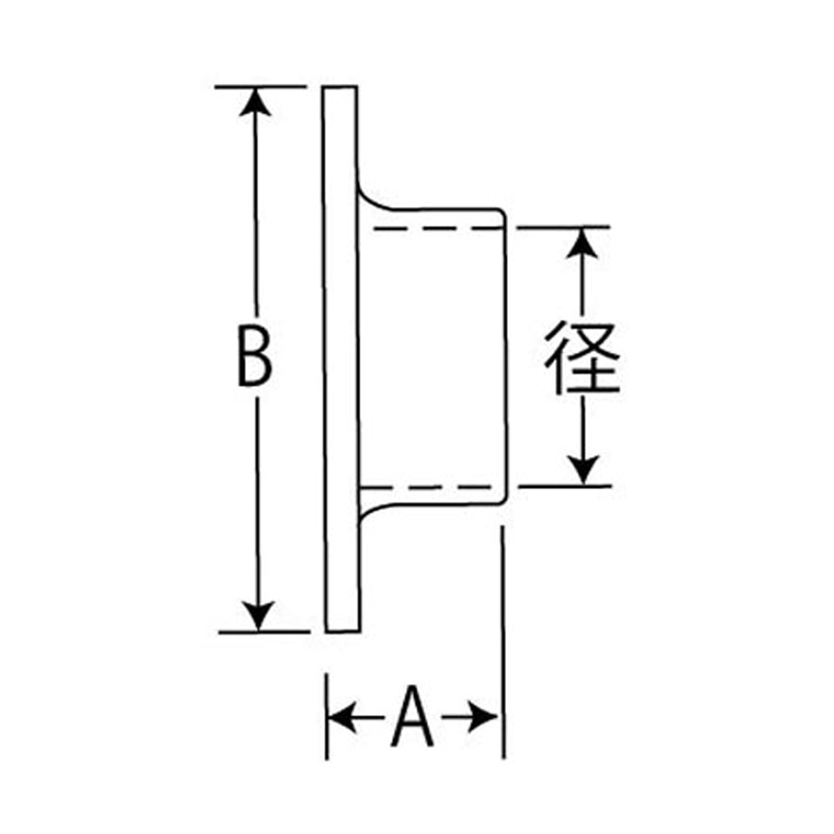 現場入不可 ステンレス ソケット パイプ外径φ19～38mm用 メーカー直送 納期4～7営業日後発送(メーカー欠品の場合2週間) 一個単位販売