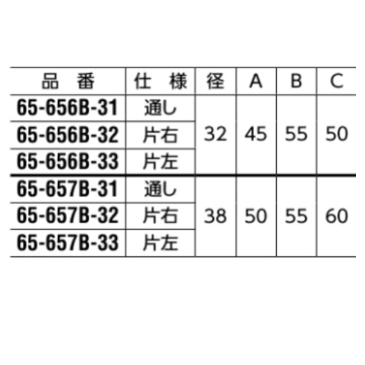 現場入不可 真ちゅう 丸受け ブラケット 片 パイプ外径φ32～38mm用 メーカー直送 納期4～7営業日後発送(メーカー欠品の場合2週間) 一個単位販売