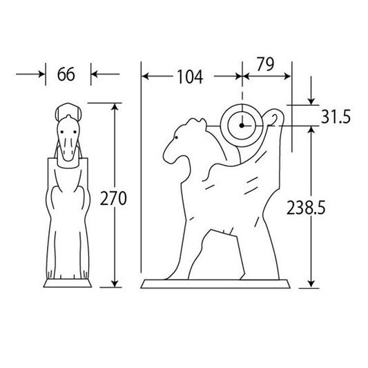 現場入不可 真ちゅう ペガサスブラケット パイプ外径φ50mm用 メーカー直送 納期4～7営業日後発送(メーカー欠品の場合2週間) 一個単位販売