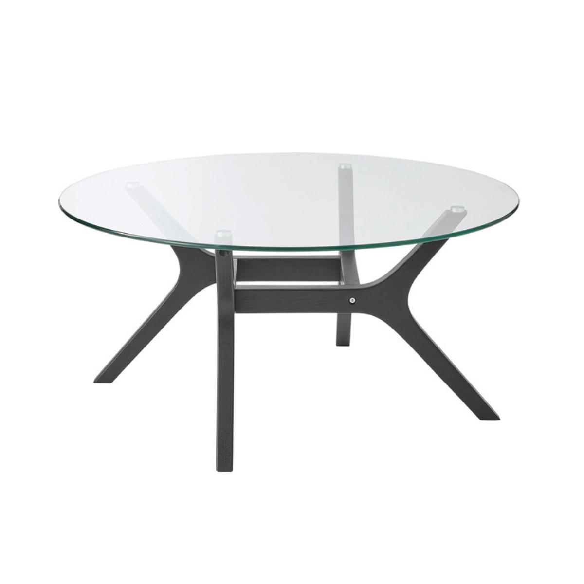 ガラステーブルlow AZM-23BK