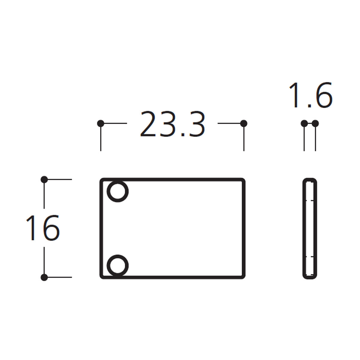 ウォールレール レール用エンドキャップ 2個セット 個人宅発送不可 BR-EC4