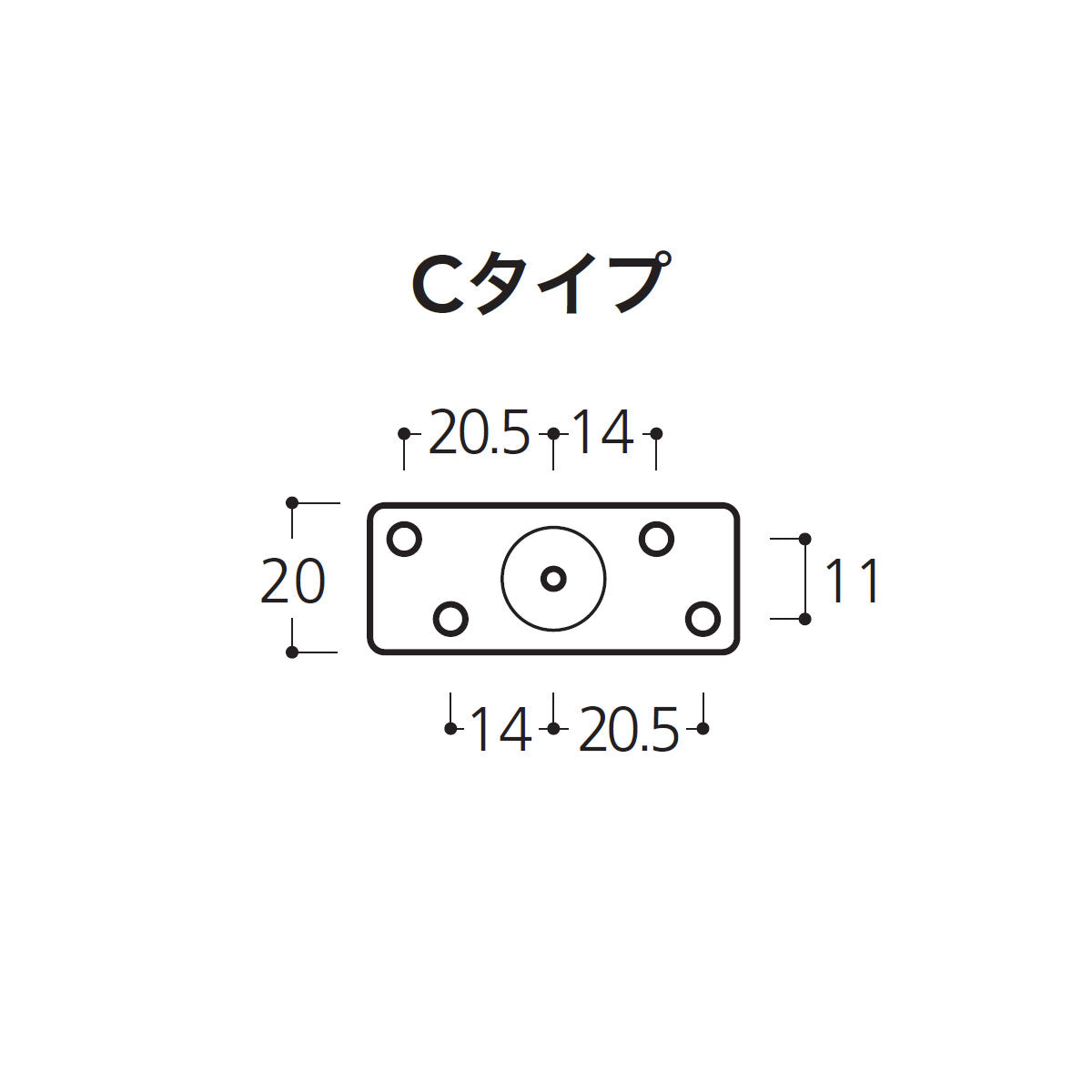 ディスプレイワイヤー スタンダードセット C/CSタイプ 埋め込み型ロックセット 1本単位販売 個人宅発送不可