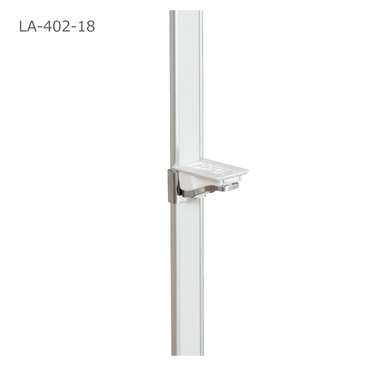 MWフラッシュ棚柱 1820/2430mm 安全荷重100kg 1本単位販売 棚受別売 納期4～5営業日後発送 SPG