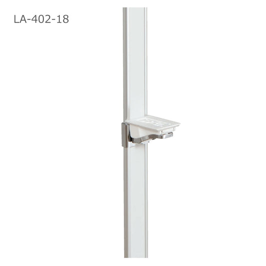 MWフラッシュ棚柱 1820/2430mm 安全荷重100kg 1本単位販売 棚受別売 納期4～5営業日後発送 SPG
