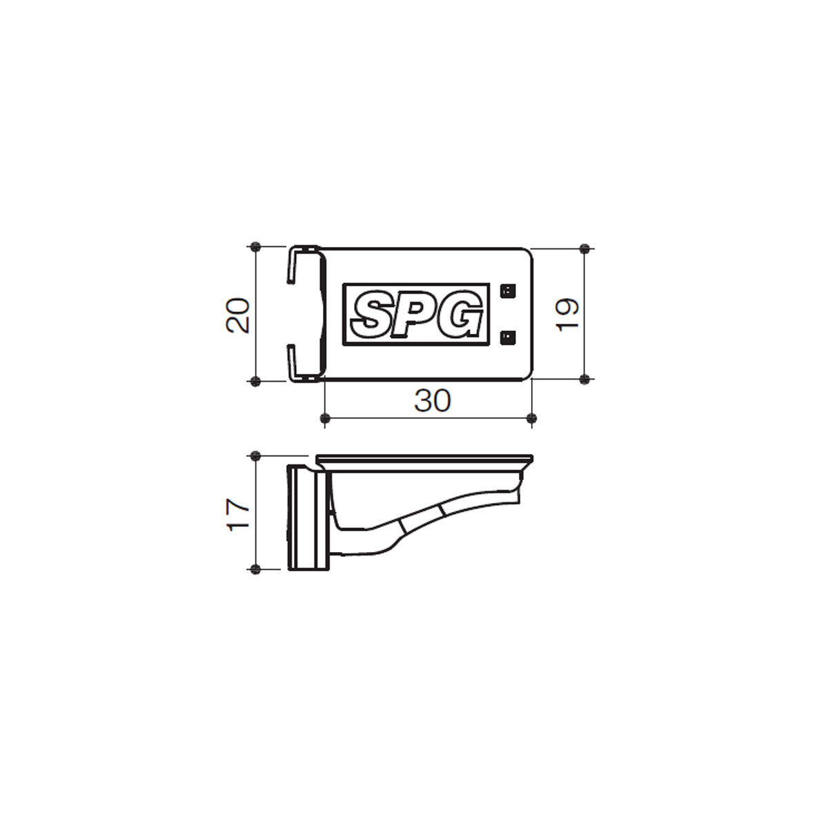 MWフラッシュ棚受 1個単位販売 棚柱別売 納期4～5営業日後発送 SPG
