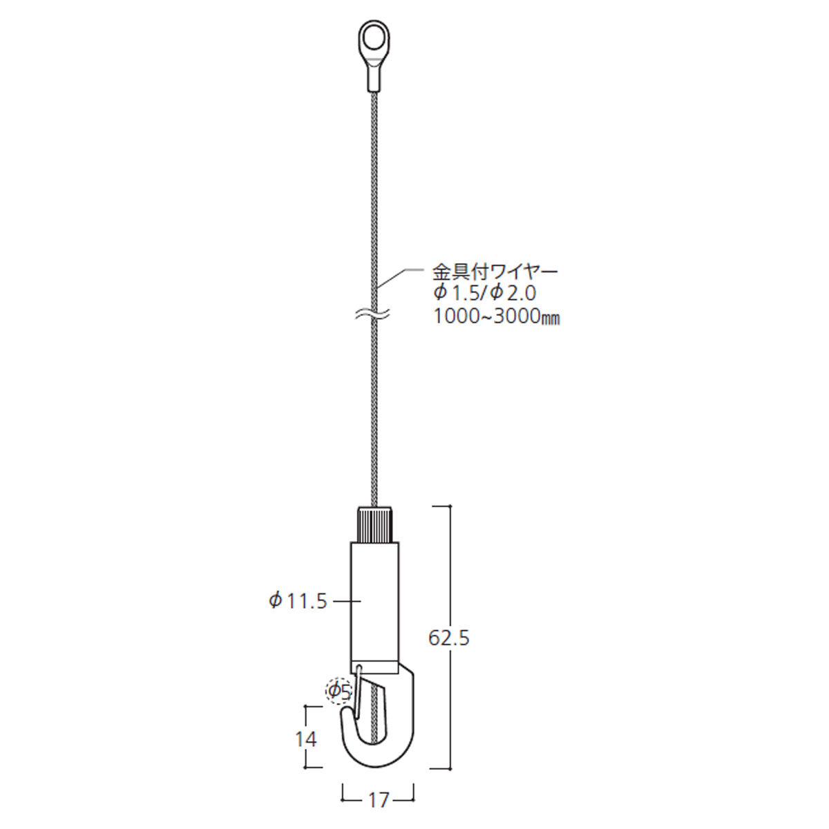 ピクチャーハンガーセット ピンガード付き 耐荷重～20kg/~30kg 1本単位販売 個人宅発送不可 PR-KB