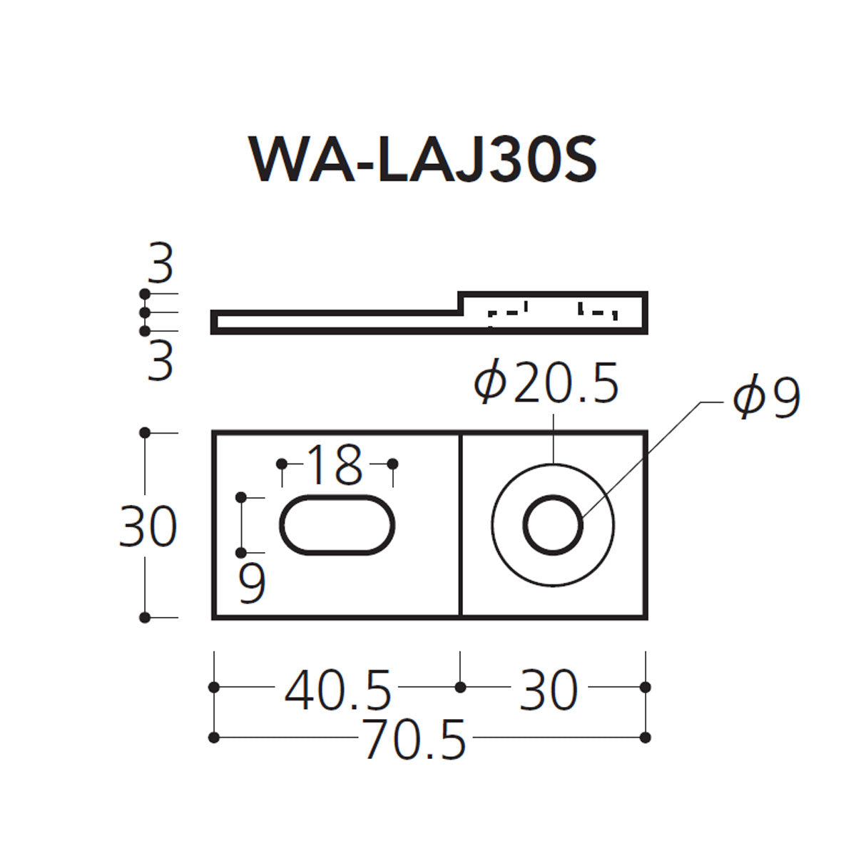 L型アングルジョイント WA-LAJ30 1個単位販売 L-ANGLEタイプ グリーンワイヤーシステム