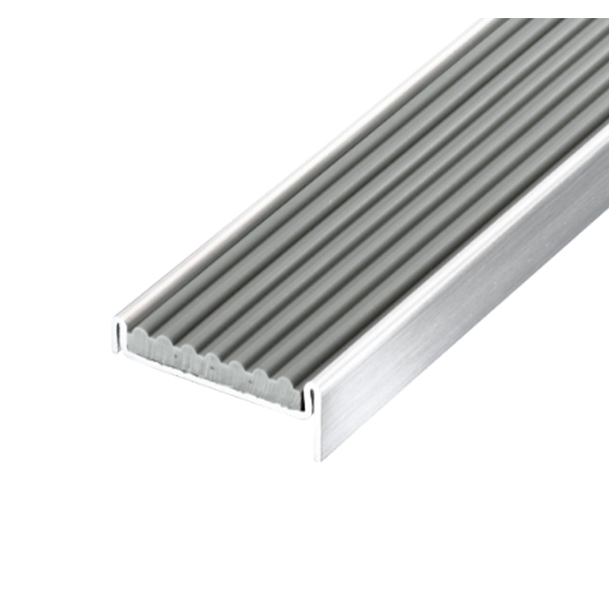 現場入不可 室内階段用 ステンレス ノンスリップ タイルカーペット用 33×12mm Previo R301 AFOLA メーカー直送 納期4～5営業日後発送(メーカー欠品の場合3カ月)