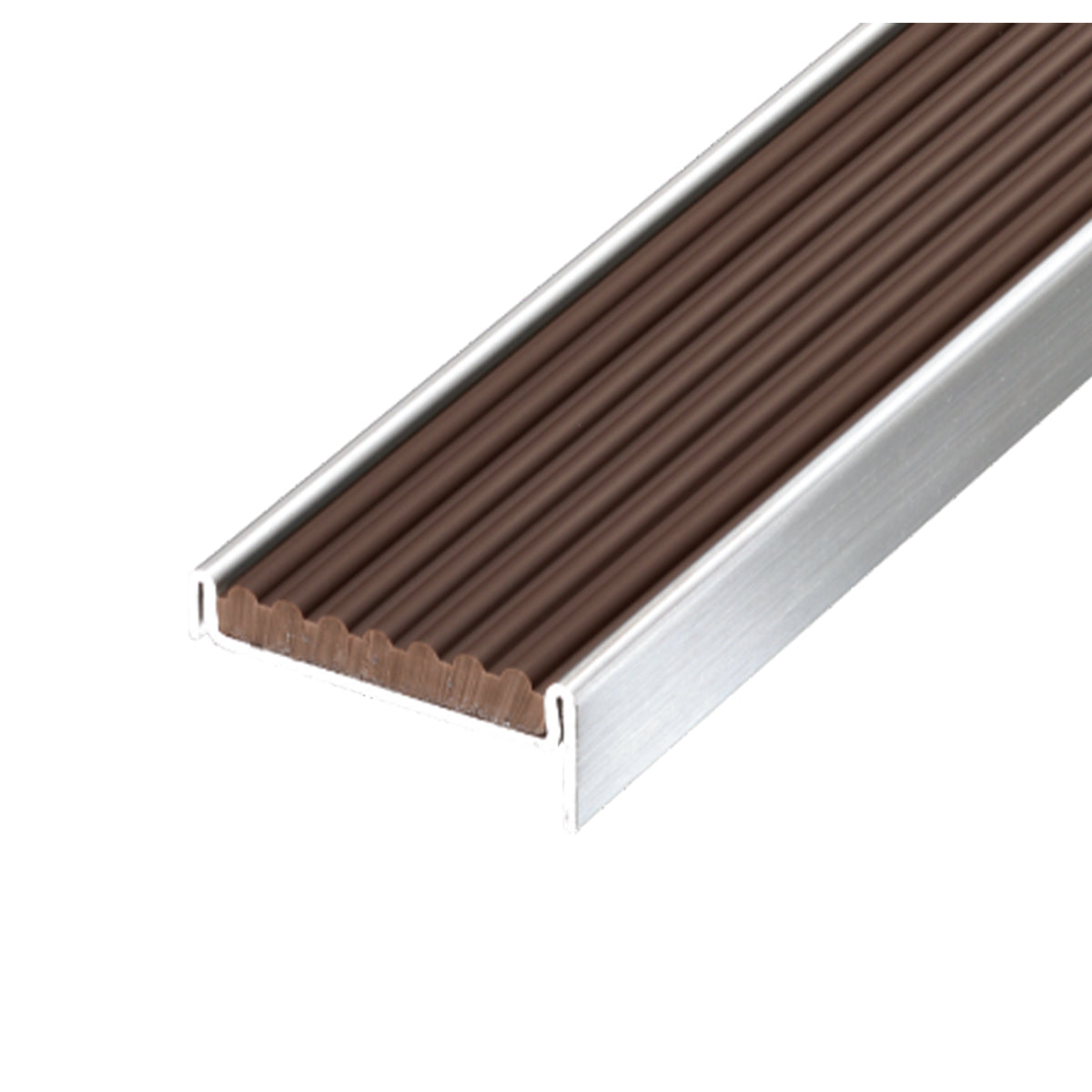 現場入不可 室内階段用 ステンレス ノンスリップ タイルカーペット用 33×12mm Previo R301 AFOLA メーカー直送 納期4～5営業日後発送(メーカー欠品の場合3カ月)