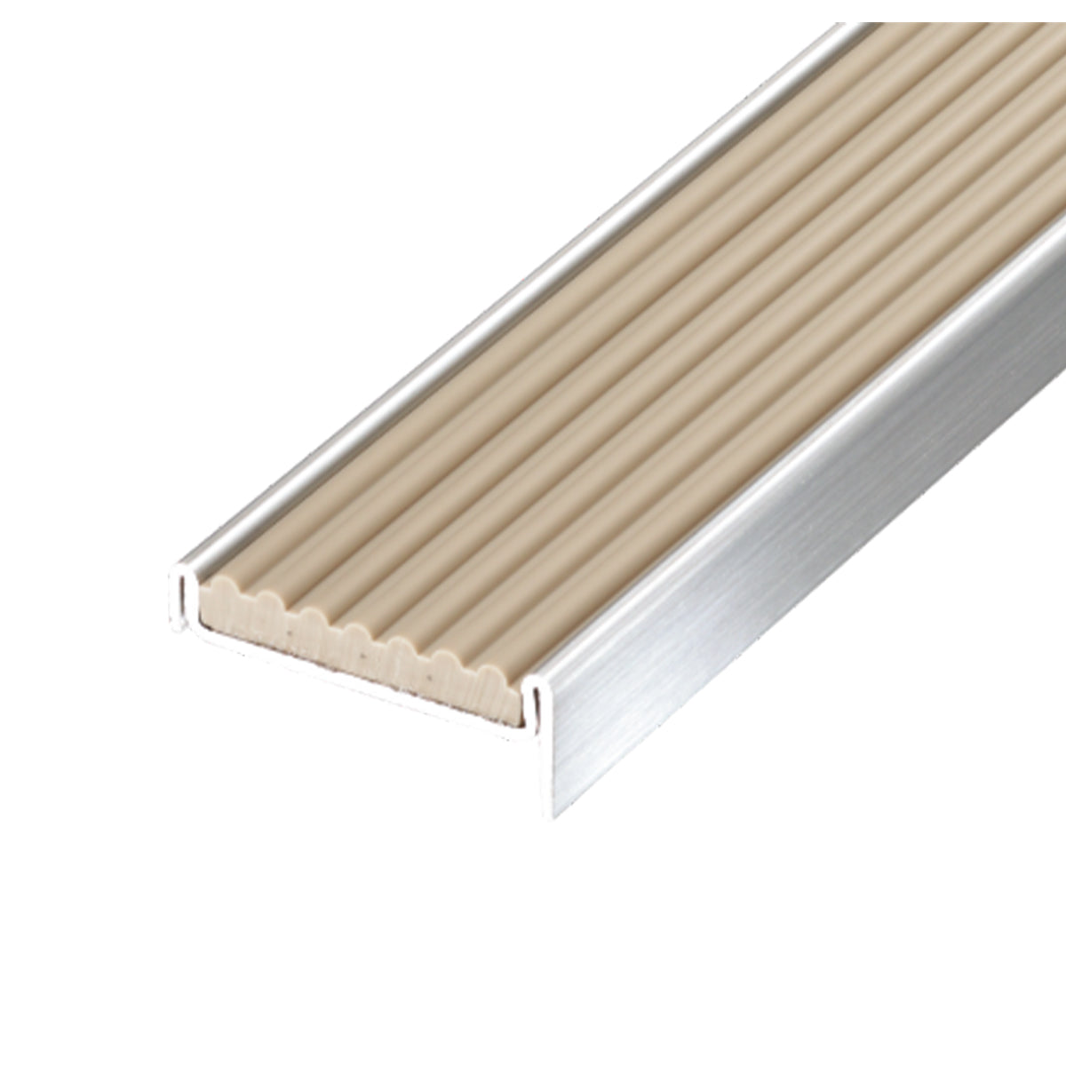 現場入不可 室内階段用 ステンレス ノンスリップ タイルカーペット用 33×12mm Previo R301 AFOLA メーカー直送 納期4～5営業日後発送(メーカー欠品の場合3カ月)