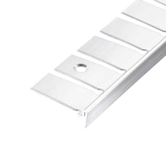 現場入不可 室内階段用 ステンレス 段鼻保護見切り 塩ビタイル・長尺シート・アール階段用 33×10mm Previo R715 AFOLA メーカー直送 納期4～5営業日後発送(メーカー欠品の場合3カ月)